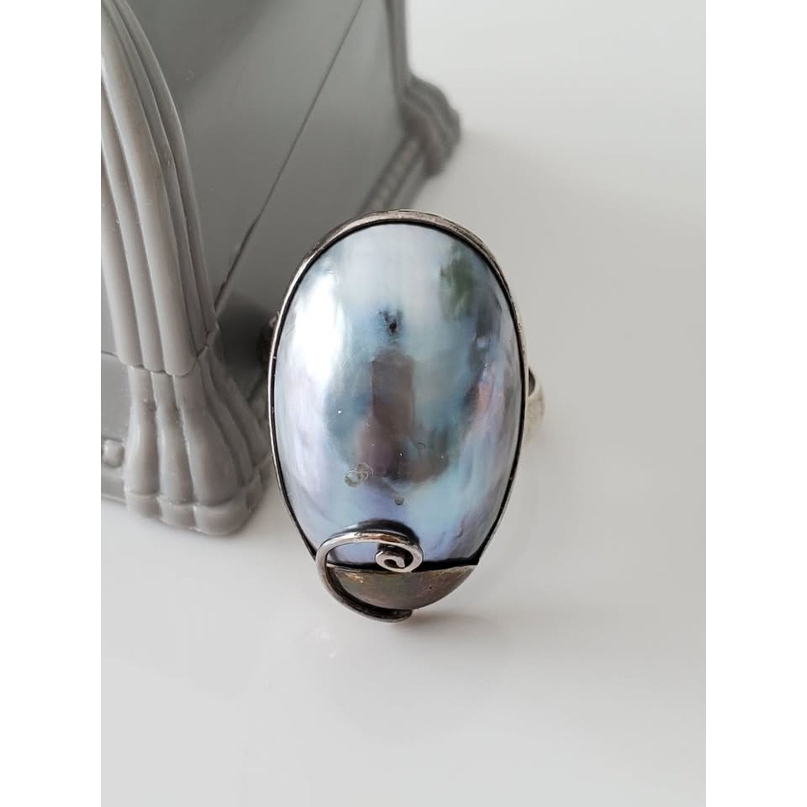 Other Sterling Silver FIFIROSE Nautilus Shell Ring Size ONE SIZE - 2 Thumbnail