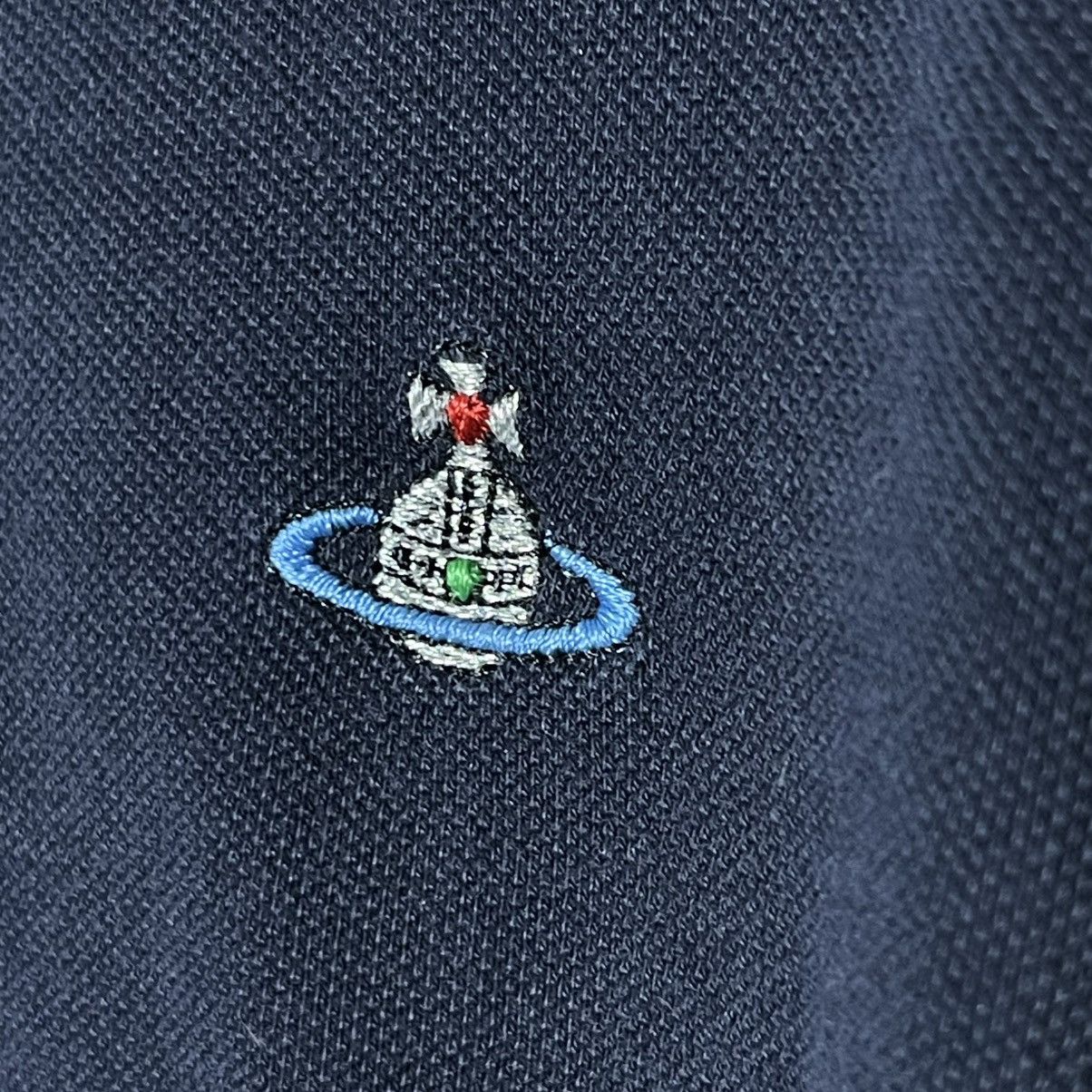 Vivienne Westwood Vivienne Westwood Polo Embroidered Logo Tshirt Size US XL / EU 56 / 4 - 4 Thumbnail