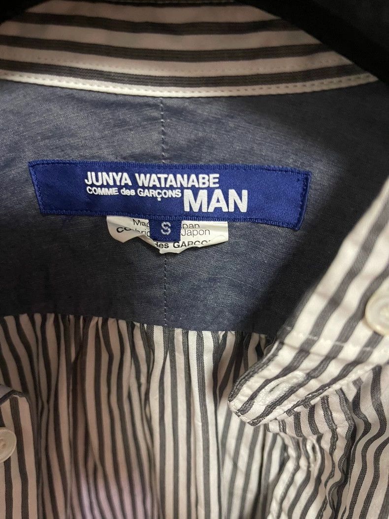 Other Junya Watanabe Striped Patchwork Shirt Size US S / EU 44-46 / 1 - 3 Thumbnail