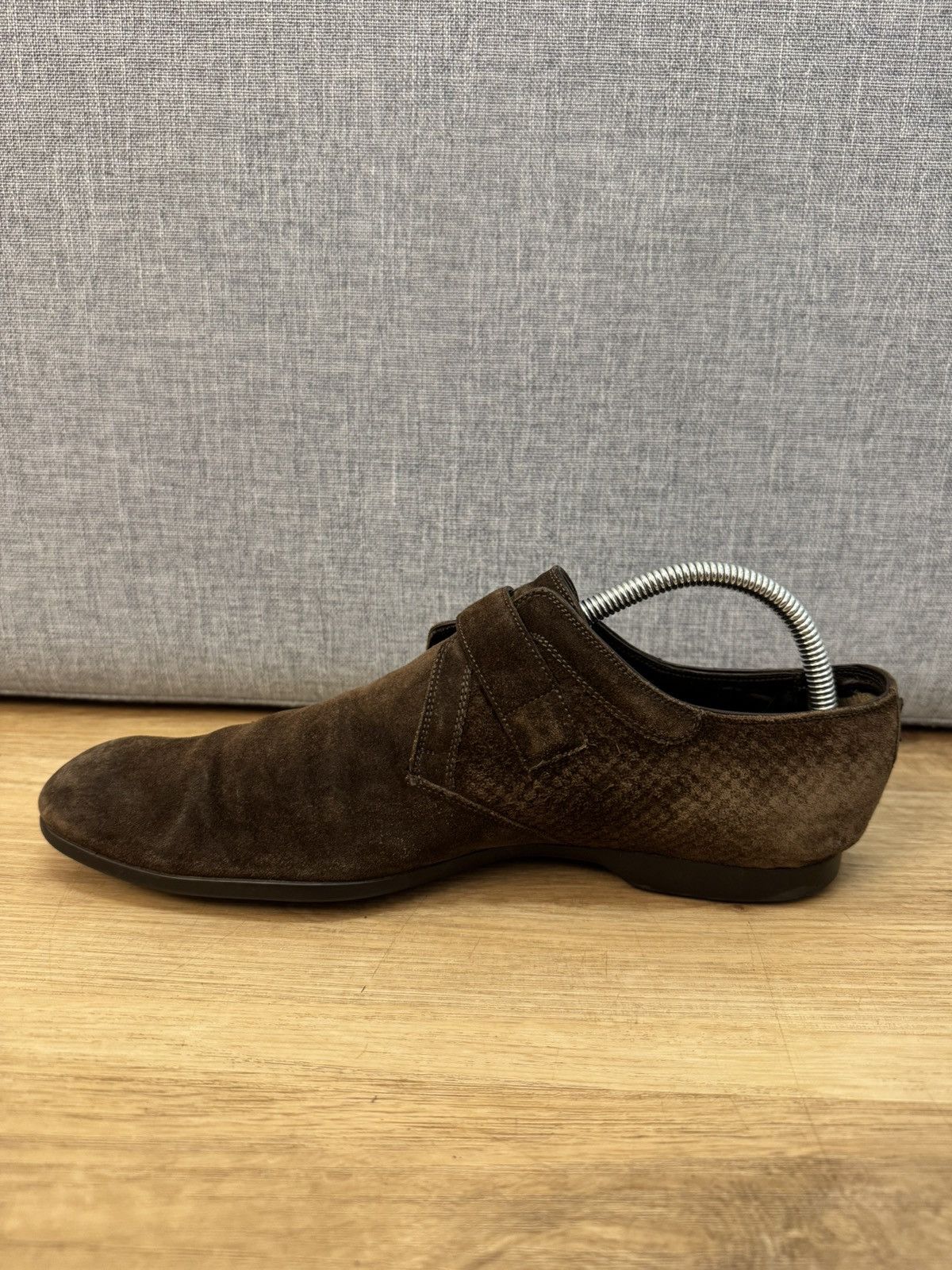Louis Vuitton Louis Vuitton Paris Brown Suede Moccasin Monk 6,5 40,5 Size US 7.5 / EU 40-41 - 3 Thumbnail