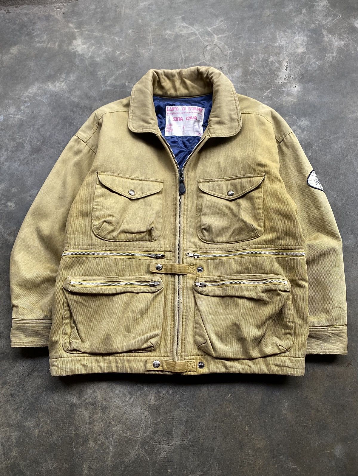 If Six Was Nine × Japanese Brand × Vintage 🔥VTG 90’S LUPO DI MARE ITALIAN HUNTING JACKET 🔥 Size US M / EU 48-50 / 2 - 1 Thumbnail