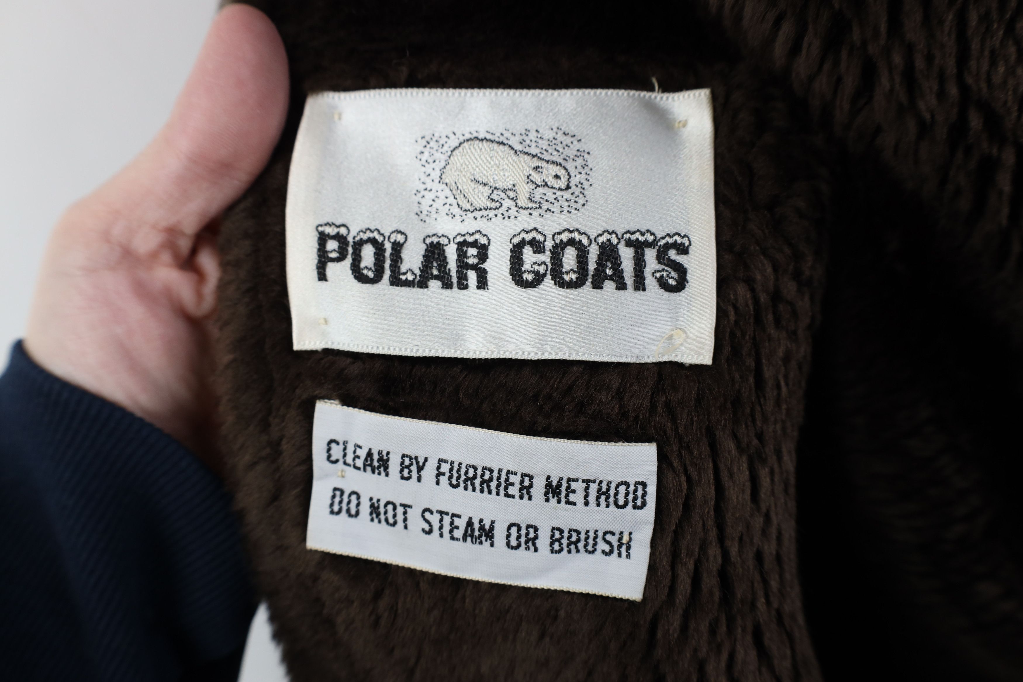 Vintage Vintage 60s 70s Fur Double Breasted Wool Tweed Coat Jacket Size L / US 10 / IT 46 - 10 Thumbnail