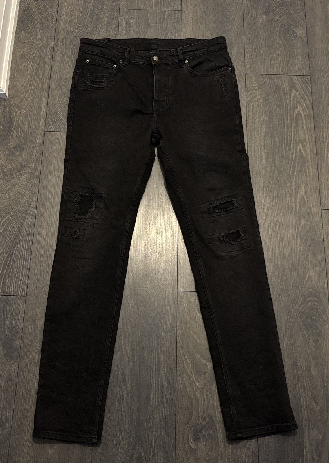 Ksubi Ksubi Chitch Boneyard Black Size US 34 / EU 50 - 2 Thumbnail