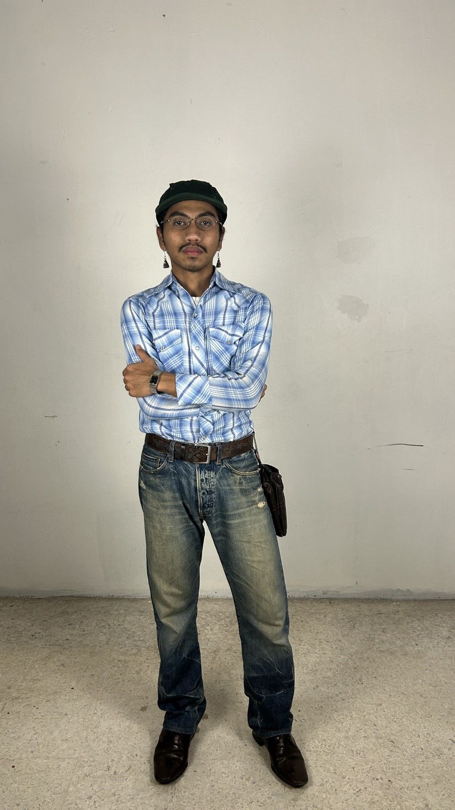 Vintage 1990s Cowboy Western Shirt Size US S / EU 44-46 / 1 - 9 Thumbnail
