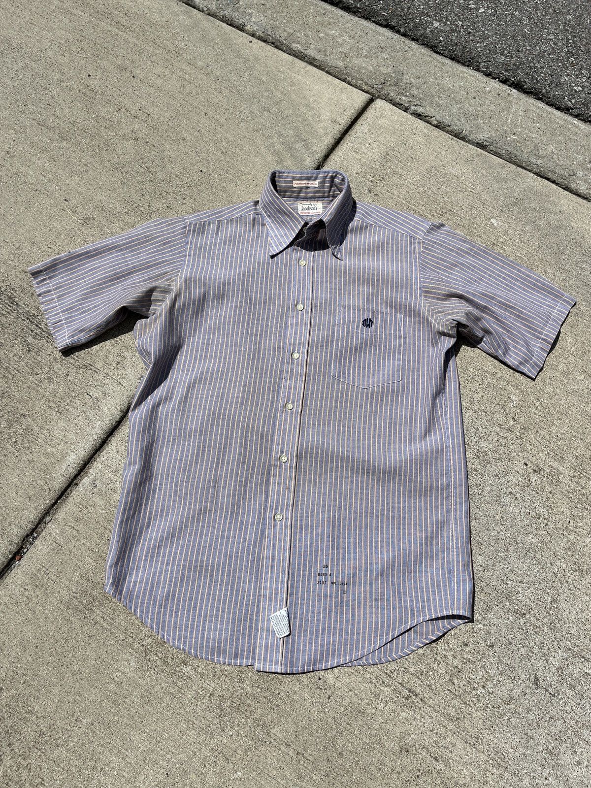 Vintage Vintage 1950s Creighton Button Up Shirt (unisex) Size US S / EU 44-46 / 1 - 1 Thumbnail