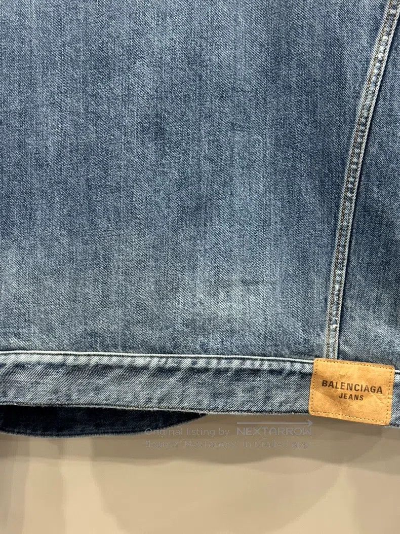 Balenciaga Balenciaga Year of the tiger reversible denim jacket Size US S / EU 44-46 / 1 - 6 Thumbnail