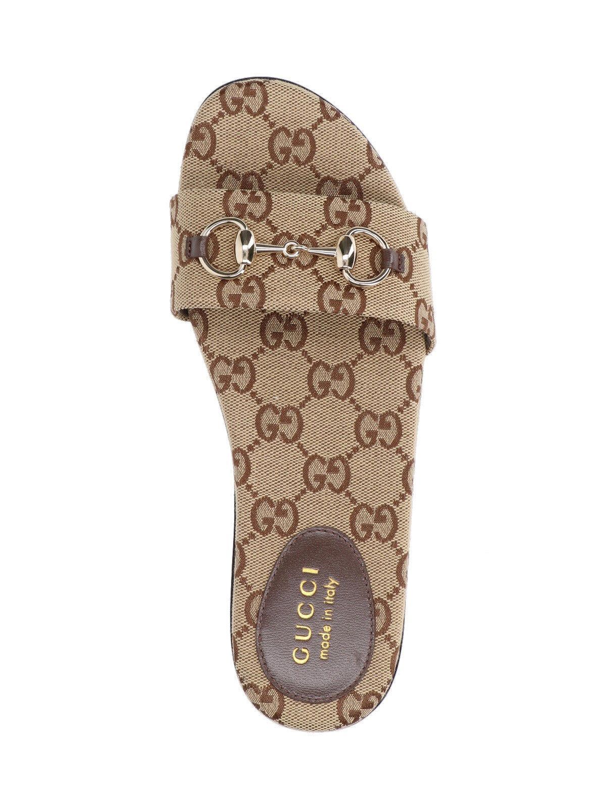 Gucci GUCCI SLIDE SANDAL WITH HORSEBIT SIZE 36 Size ONE SIZE - 4 Thumbnail