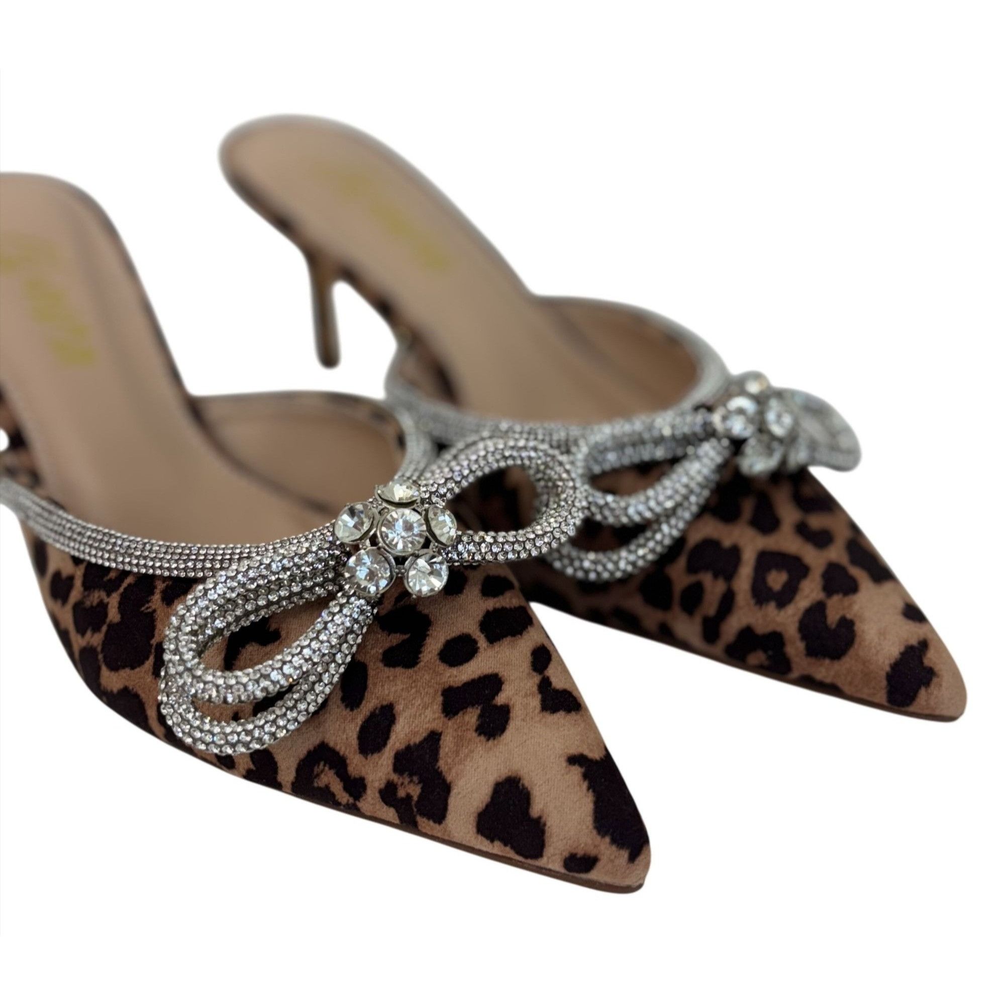 Other LILIANA / Romantic-1 Leopard Print / Pointed Toe Mules With Size US 9 / IT 39 - 7 Thumbnail