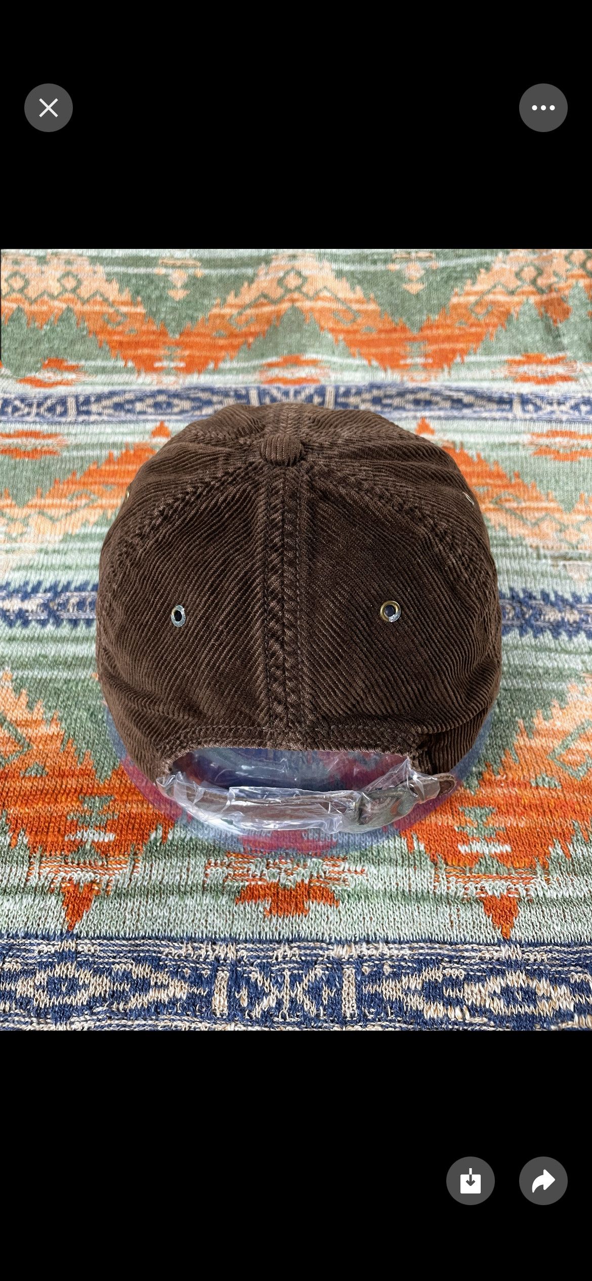 Polo Ralph Lauren Polo Ralph Lauren Corduroy Rare baseball cap baseball hat Size ONE SIZE - 4 Thumbnail