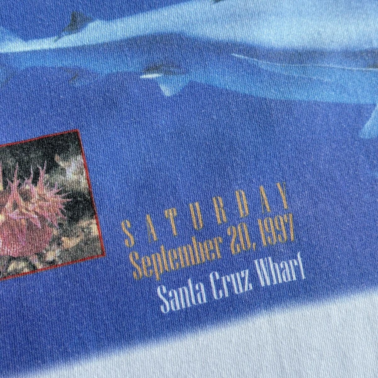 Hanes Vintage 1997 Shark Sanctuary Festival Promo Tee Size US L / EU 52-54 / 3 - 4 Thumbnail