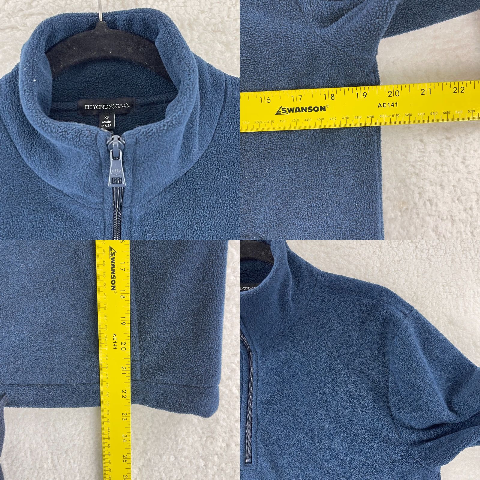 Beyond Yoga Beyond Yoga Navy Blue New Terrain Relaxed Fit Pullover Sweater Womens XS Size XS / US 0-2 / IT 36-38 - 8 Thumbnail