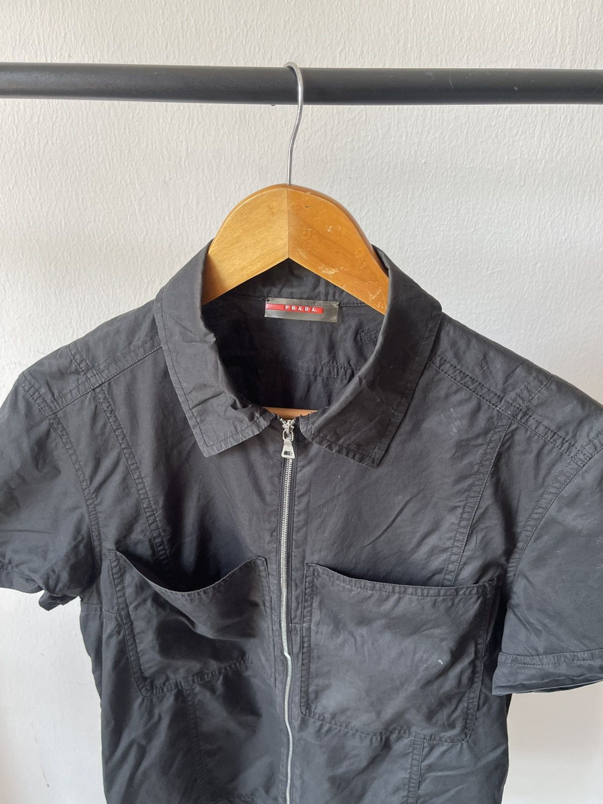 Prada Prada Zipper Short Sleeve 10 Size S / US 4 / IT 40 - 5 Thumbnail