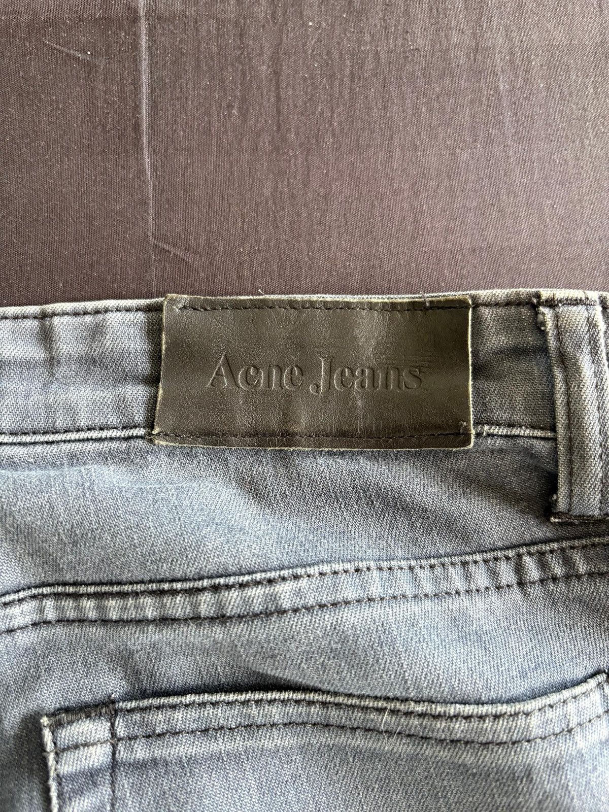 Acne Studios Vintage Faded Wash Acne Studios Skinny Slim Fit Jeans Denim Size 31" - 11 Thumbnail