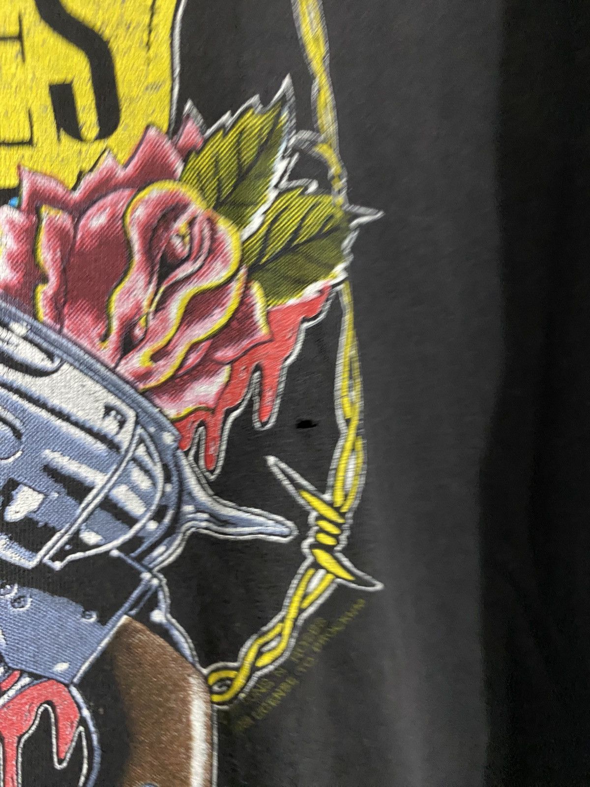 Vintage Vintage Guns n Roses get in the ring motherfucker shirt Size US L / EU 52-54 / 3 - 7 Thumbnail