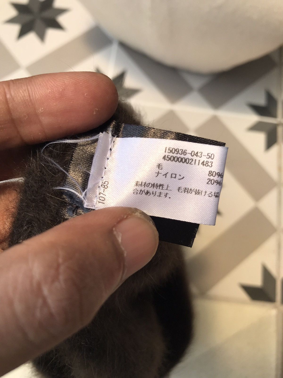 Japanese Brand RABBITS FUR HAIR BARETTA FLAT CAP NEWSBOY IVY Size ONE SIZE - 9 Thumbnail