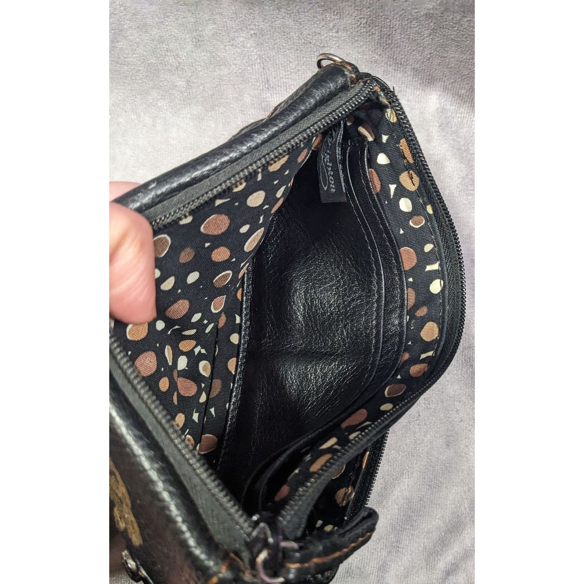 Brighton Vintage Brighton Embroidered Leather Wallet Size ONE SIZE - 12 Thumbnail