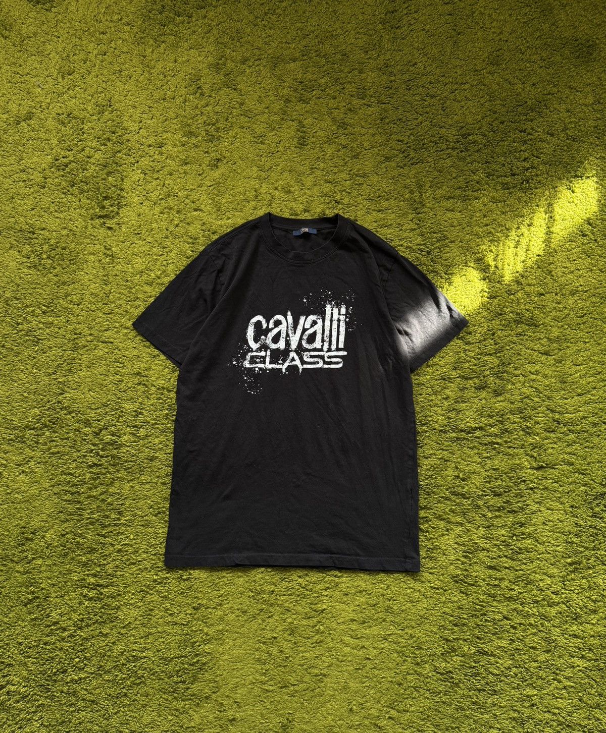 Roberto Cavalli Roberto Cavalli Class big logo t-shirt black Size US XL / EU 56 / 4 - 1 Thumbnail