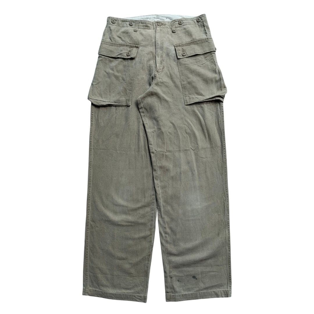 RRL Ralph Lauren Repro USMC P-44 utility trousers Size US 34 / EU 50 - 1 Thumbnail
