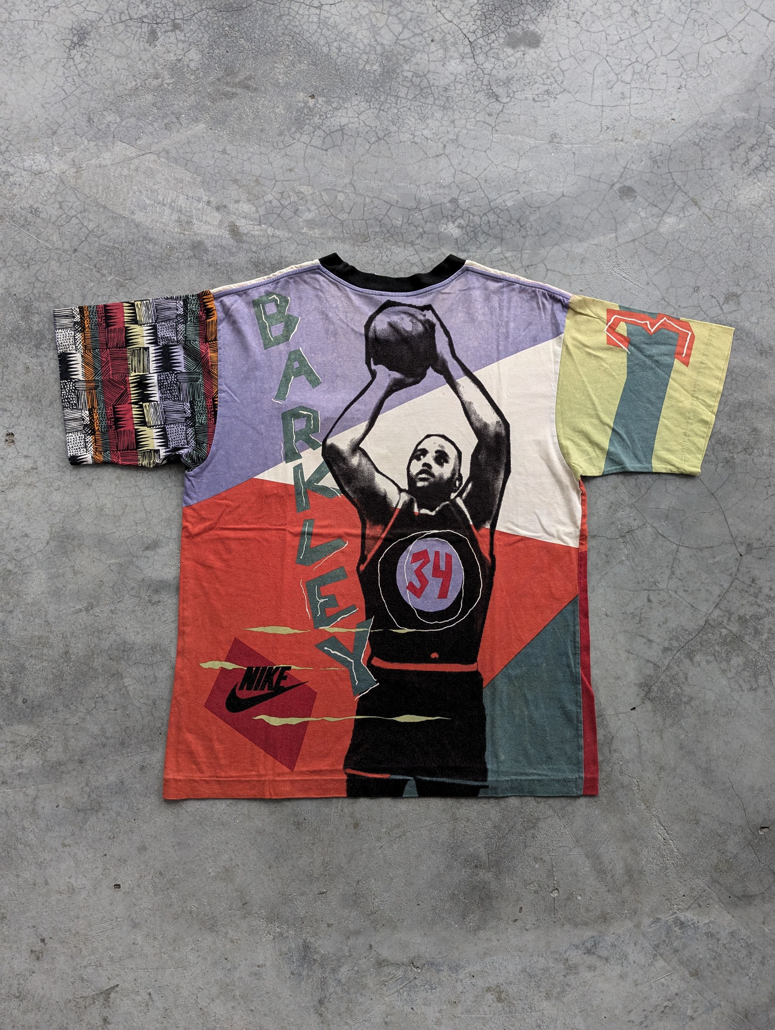 Charles barkley t shirt jersey deals