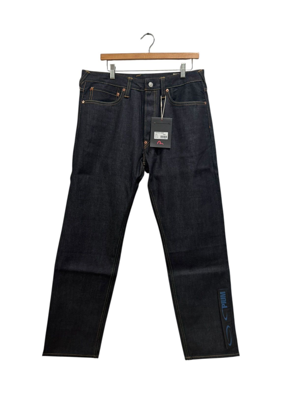 Evisu × Playboi Carti Evisu x Opium Complexcon Exclusive Jeans Selvedge Size US 33 - 1 Thumbnail