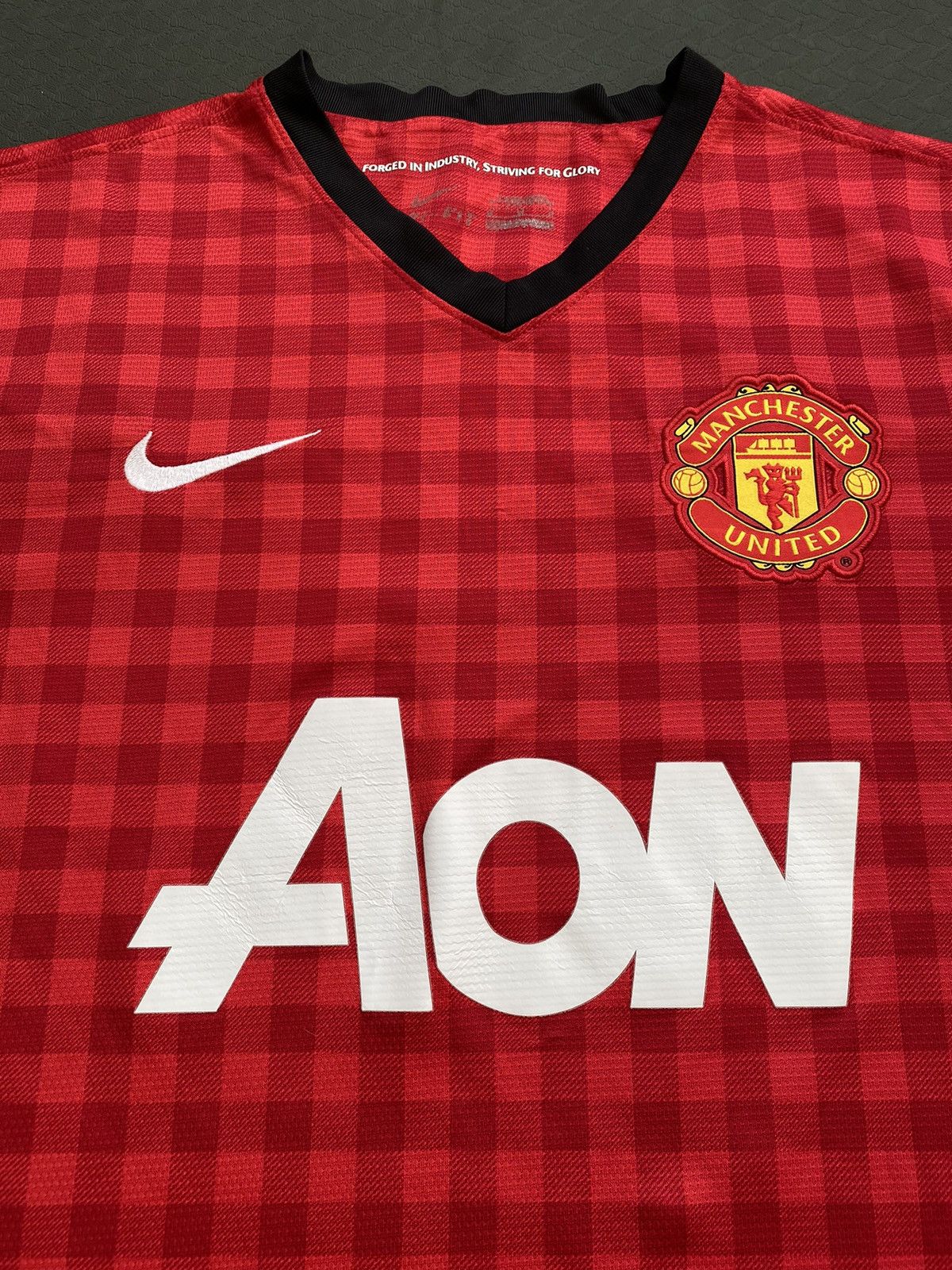 Nike Manchester United 2012-2013 Home Long Sleeve Shirt #11 Giggs Size US M / EU 48-50 / 2 - 2 Thumbnail