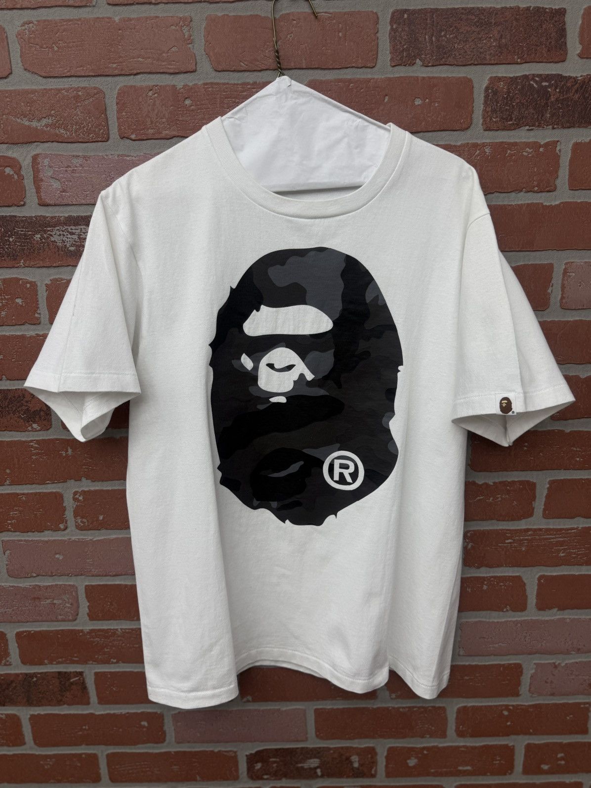 Bape Bape Ape Camo Black Head Tee Size M 🧼 Size US M / EU 48-50 / 2 - 1 Thumbnail