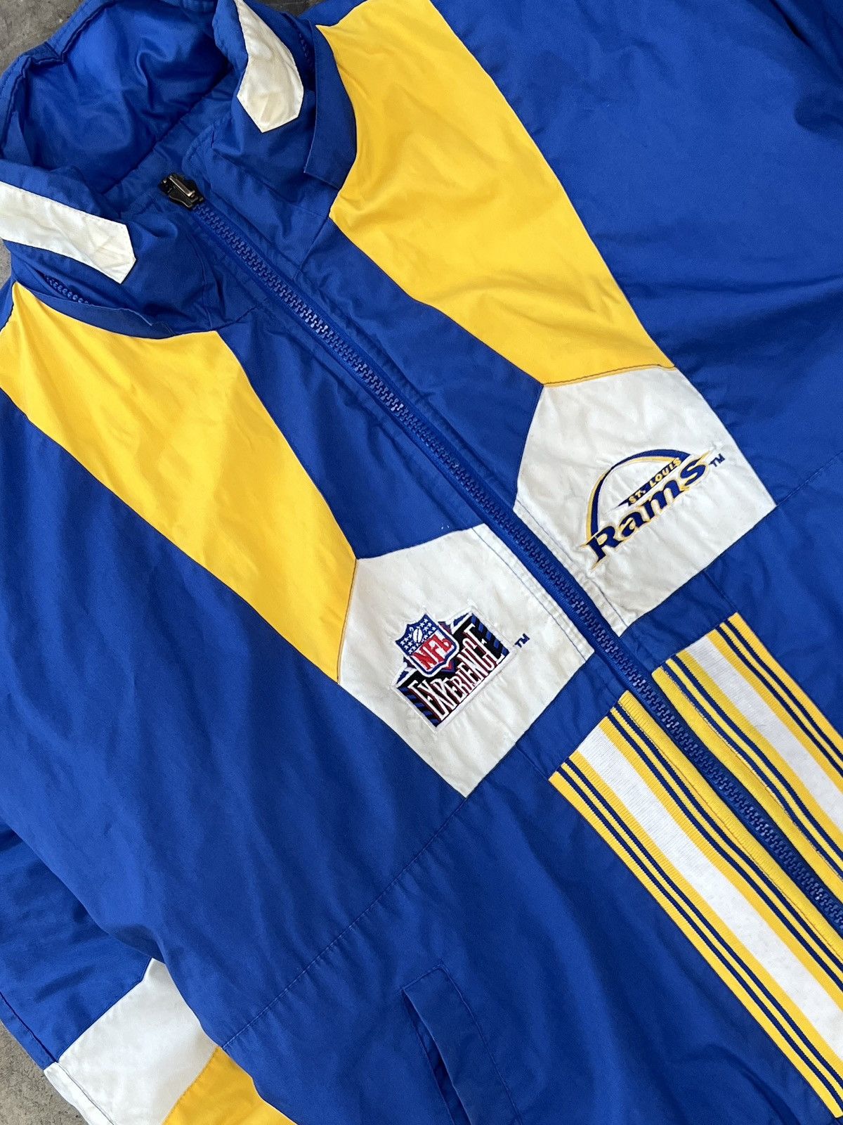 NFL Vintage Pro Player NFL St. Louis Rams Reversible Jacket XL Size US XL / EU 56 / 4 - 1 Thumbnail