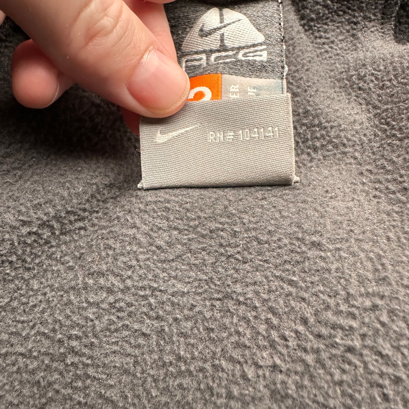 Nike Vintage Y2K Nike ACG Thermal Layer Fleece Jacket Womens M Size M / US 6-8 / IT 42-44 - 7 Thumbnail