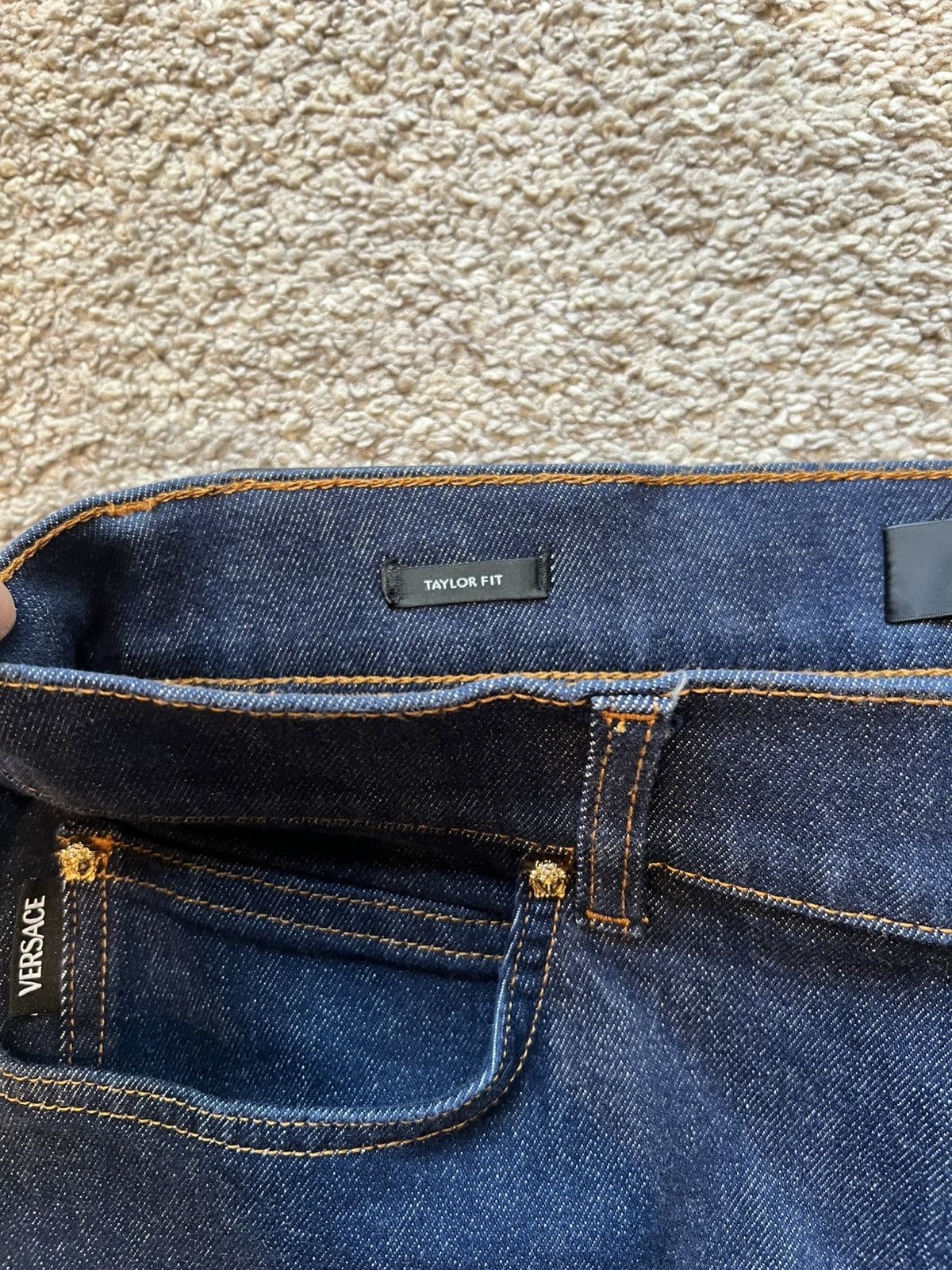 Versace Versace Mens Jeans Blue Wash Taylor Fit Size US 31 - 9 Thumbnail