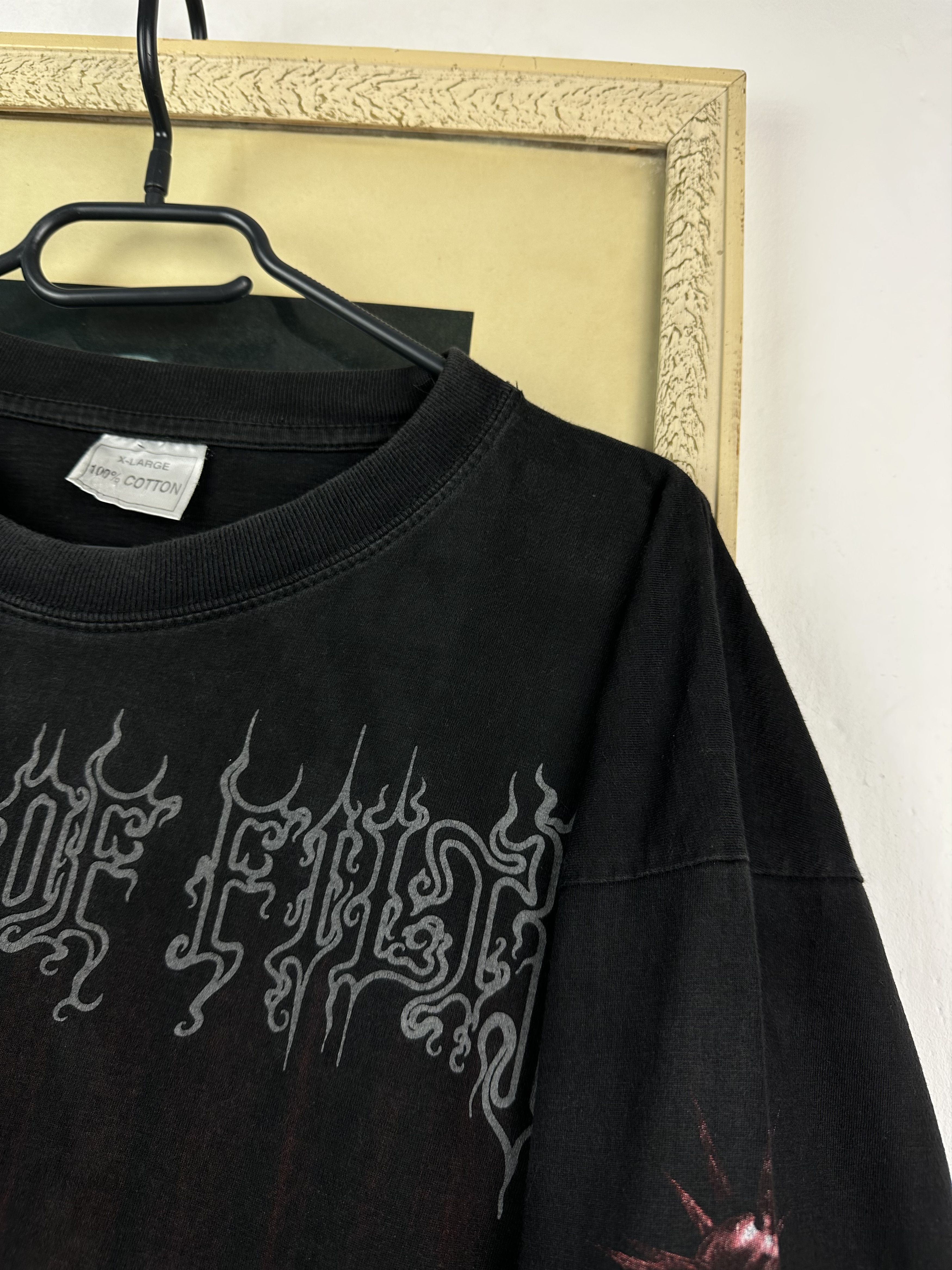 Band Tees × Vintage Vintage Cradle Of Filth No Strings Attached Long Sleeve Tee Size US XL / EU 56 / 4 - 4 Thumbnail