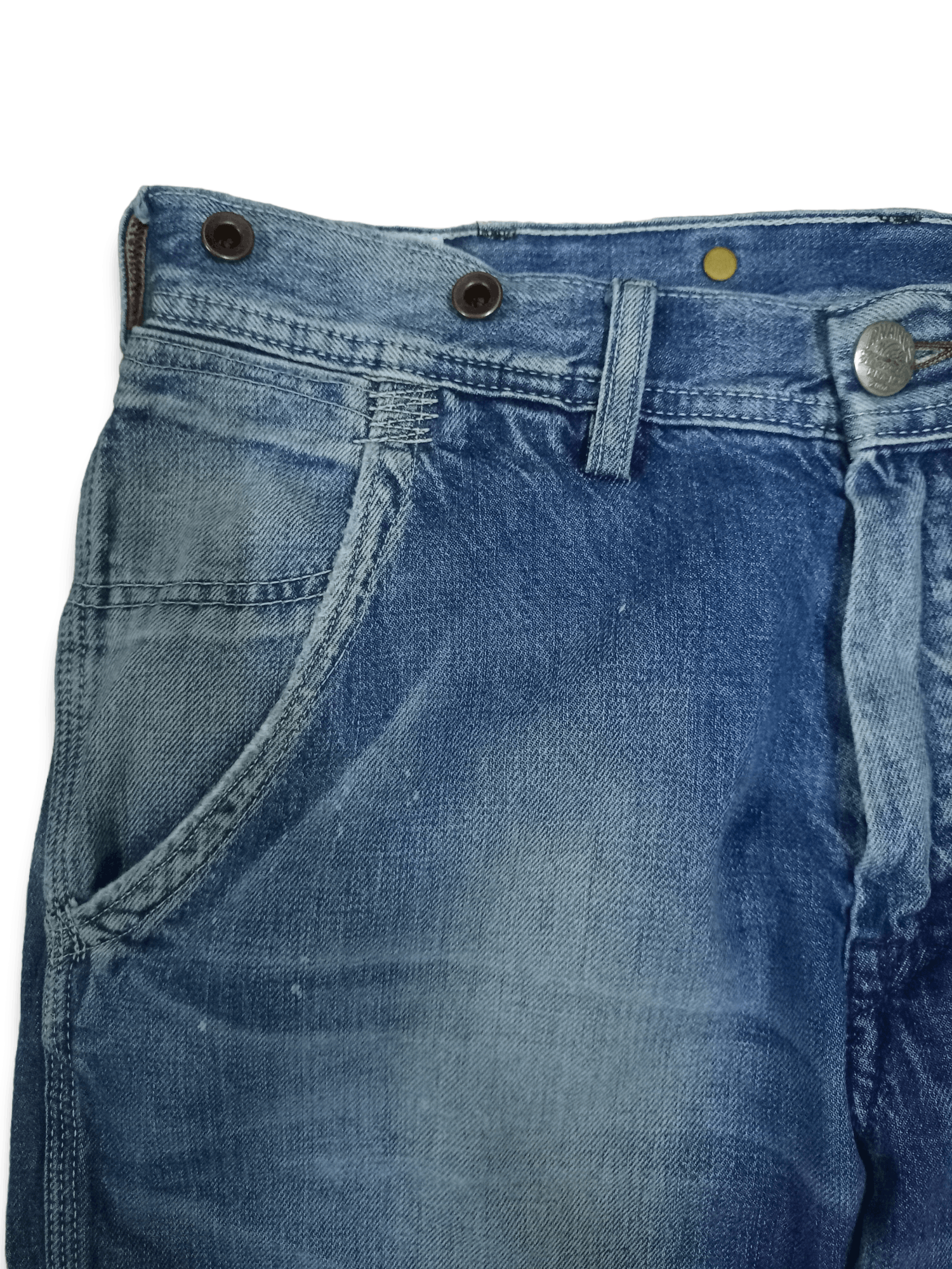 Japanese Brand Vintage Japanese Brand Painted Distressed Carpenter Jeans Size US 30 / EU 46 - 5 Thumbnail