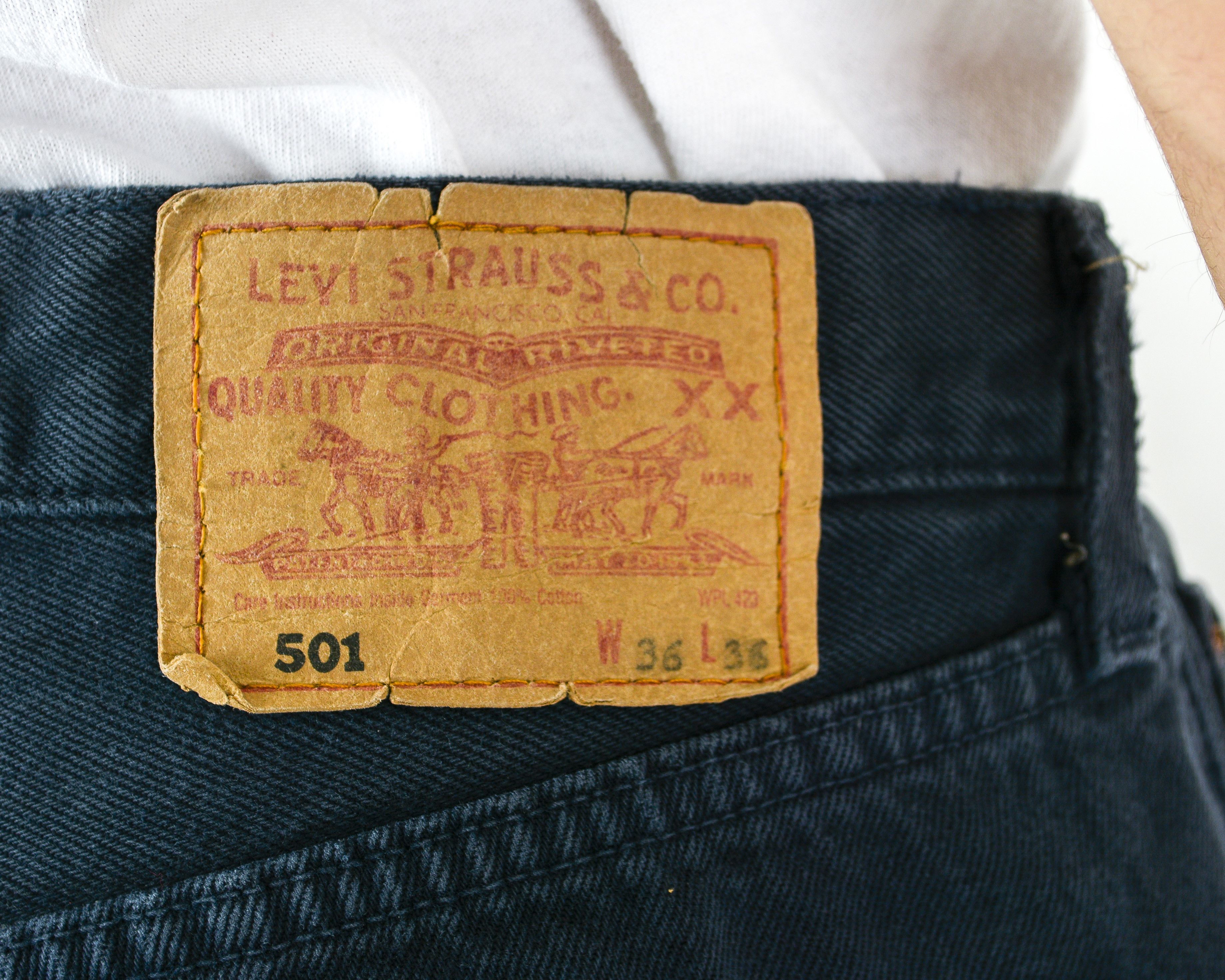 Levi's 501 W36 L32 Regular Straight Jeans Trousers Pants Everyday Size US 36 / EU 52 - 6 Thumbnail