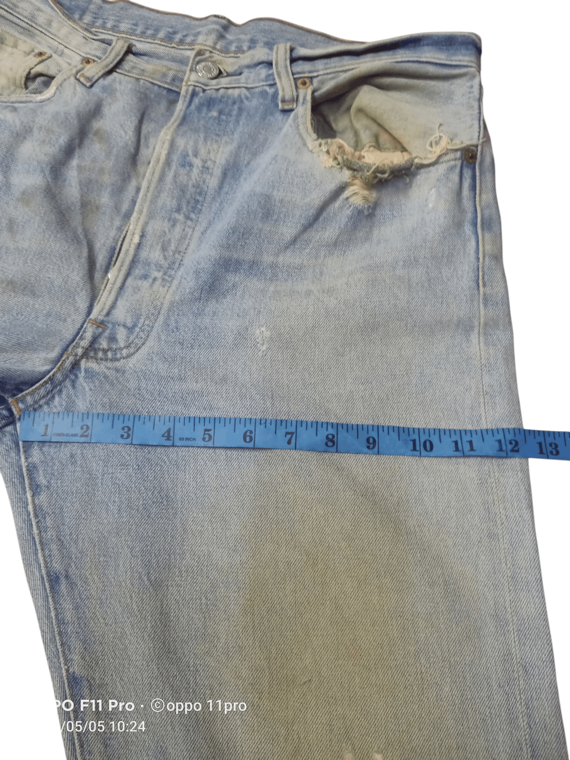 Levi's Vintage Clothing 💥Vintage Levi's 501 LVC Redselvedge Men 35x34 Size US 35 - 25 Thumbnail
