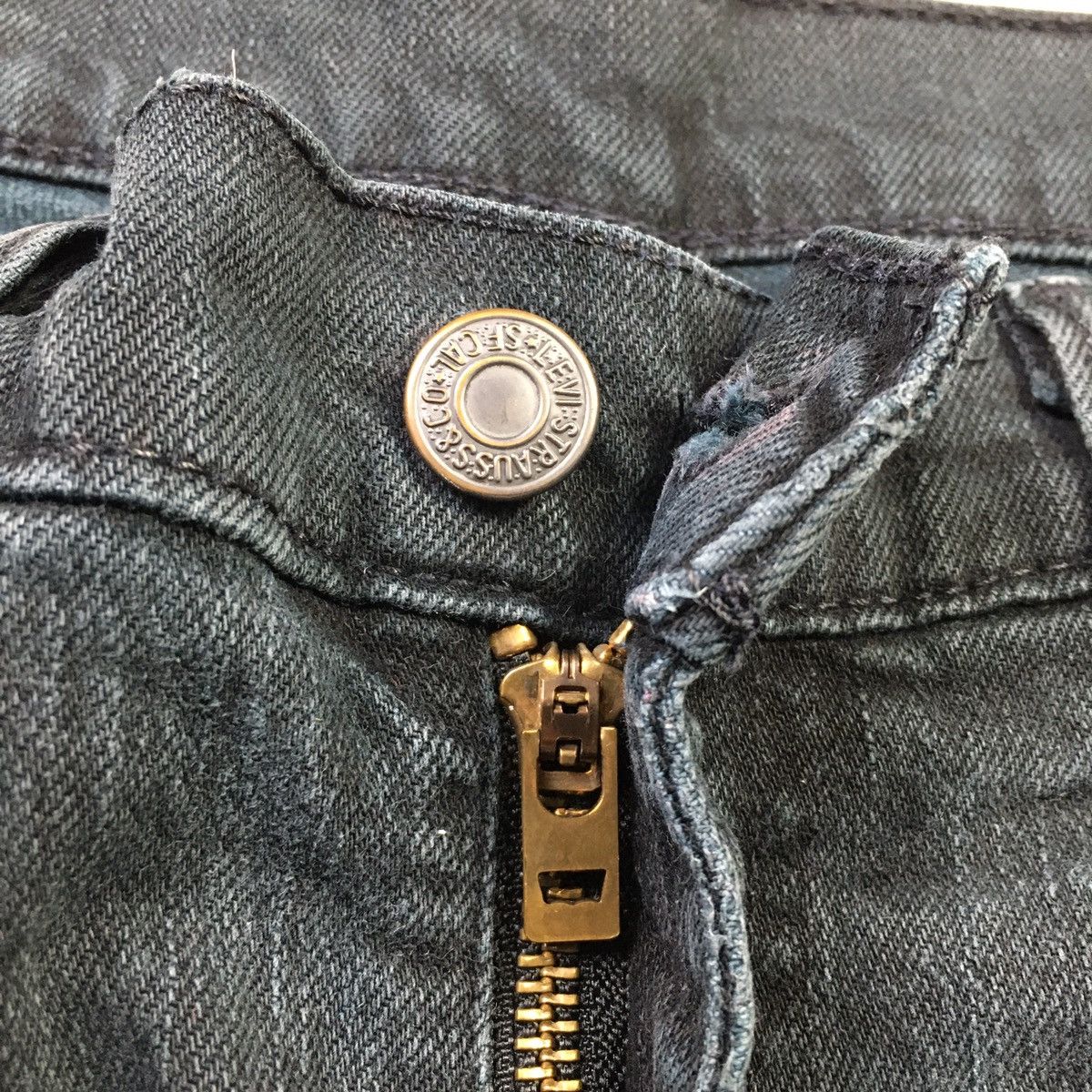 Levi's × Vintage Levis 511 Washed Black Jeans Size US 32 / EU 48 - 9 Thumbnail