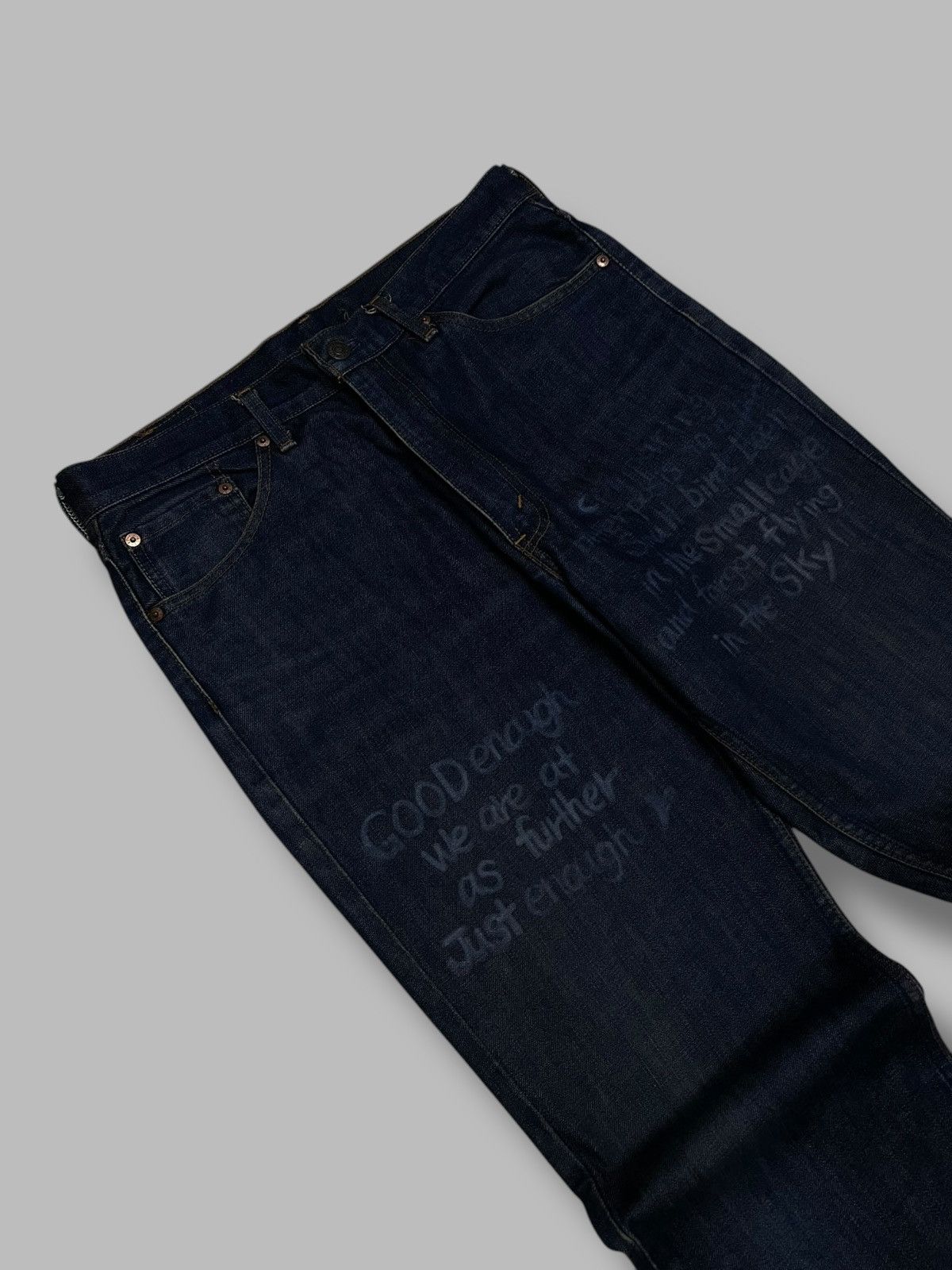 Levi's Vintage Clothing Vintage Og 1990s Original Levis 517 Poem Flared Style Denim Size US 32 / EU 48 - 7 Thumbnail