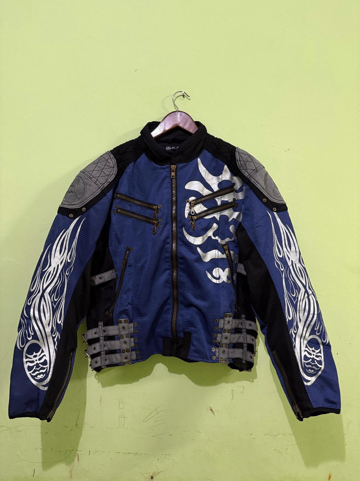 Japanese Brand Japan Traditional Motorcycle Equipment Rider Jacket Bondage Size US M / EU 48-50 / 2 - 1 Thumbnail