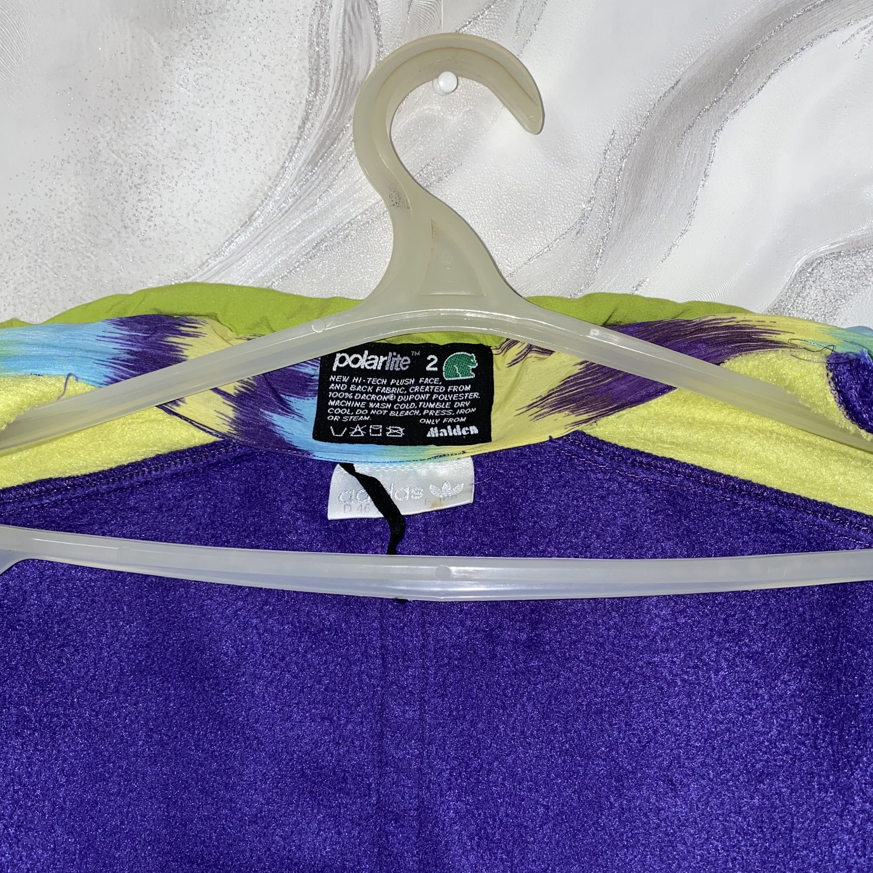 Adidas Vintage Adidas Trekking Fleece Zip Pocket Polarlite Medium Size US M / EU 48-50 / 2 - 7 Thumbnail