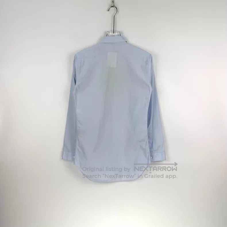 Dior Dior Size 37 Light blue embroidered bee shirt Size US XXS / EU 40 - 4 Thumbnail