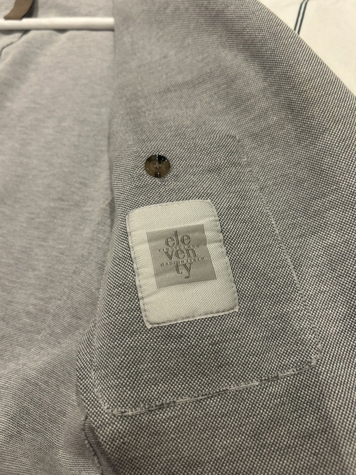 Eleventy Eleventy €1.200 Semi Distress brand new Grey Suit Coat Size 36S - 7 Thumbnail