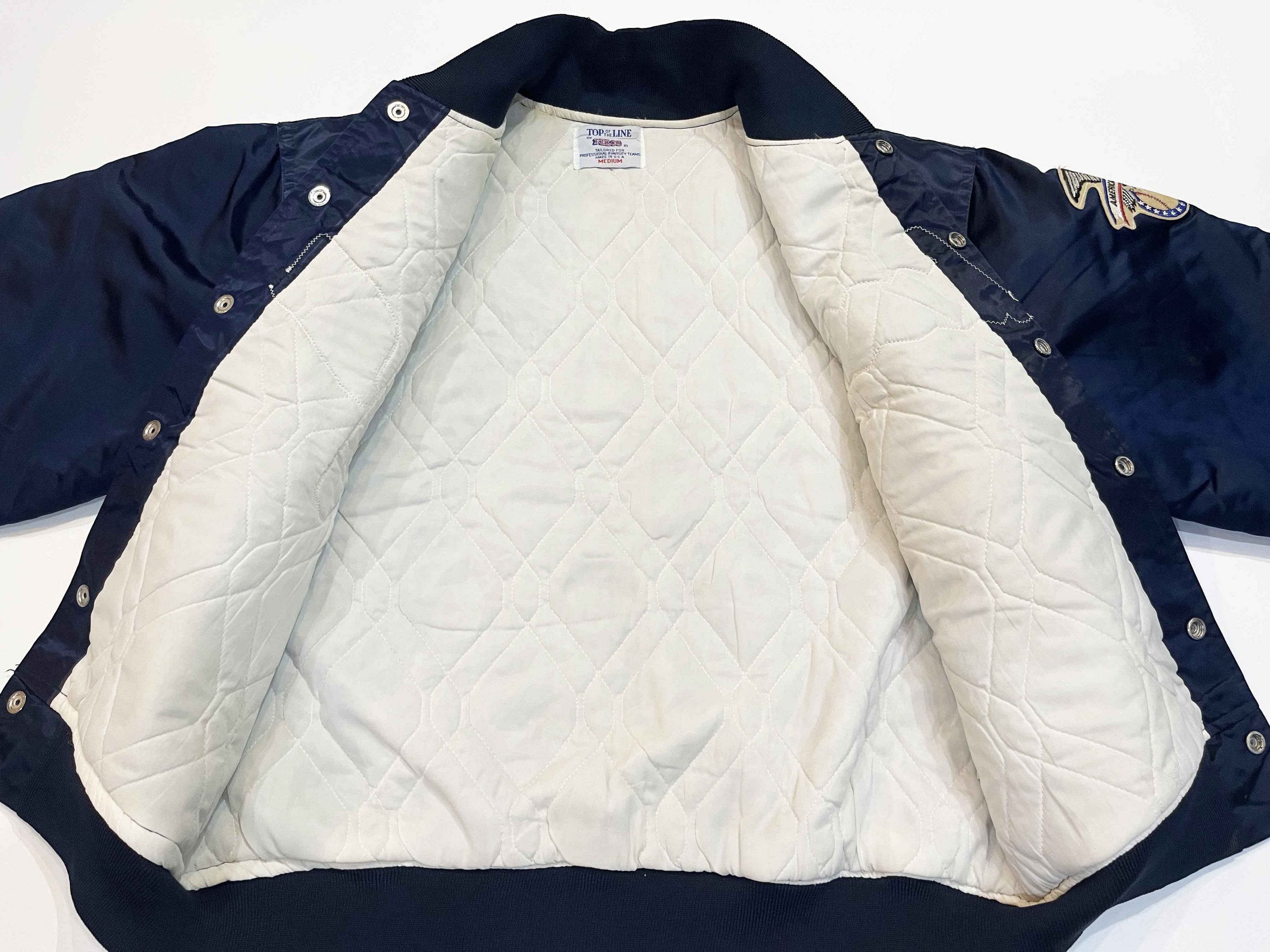 MLB × New York Yankees × Vintage Vintage Felco MLB New York Yankees Bomber Satin Jacket Size US M / EU 48-50 / 2 - 5 Thumbnail