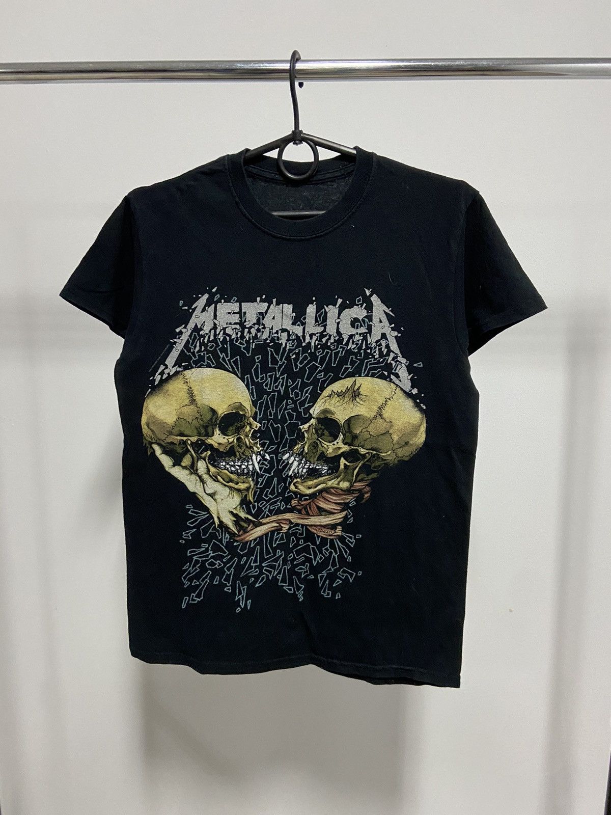 Metallica × Vintage Metallica big print skull 💀 rock t shirt vintage Size US S / EU 44-46 / 1 - 1 Thumbnail