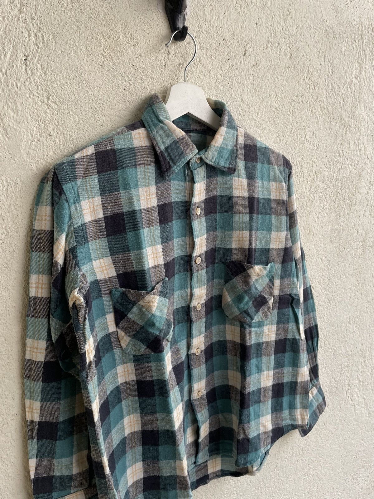 45rpm 2000s 45rpm Plaid Flannel Y2K oversize RRL Hysteric Japan Size XL / US 12-14 / IT 48-50 - 5 Thumbnail