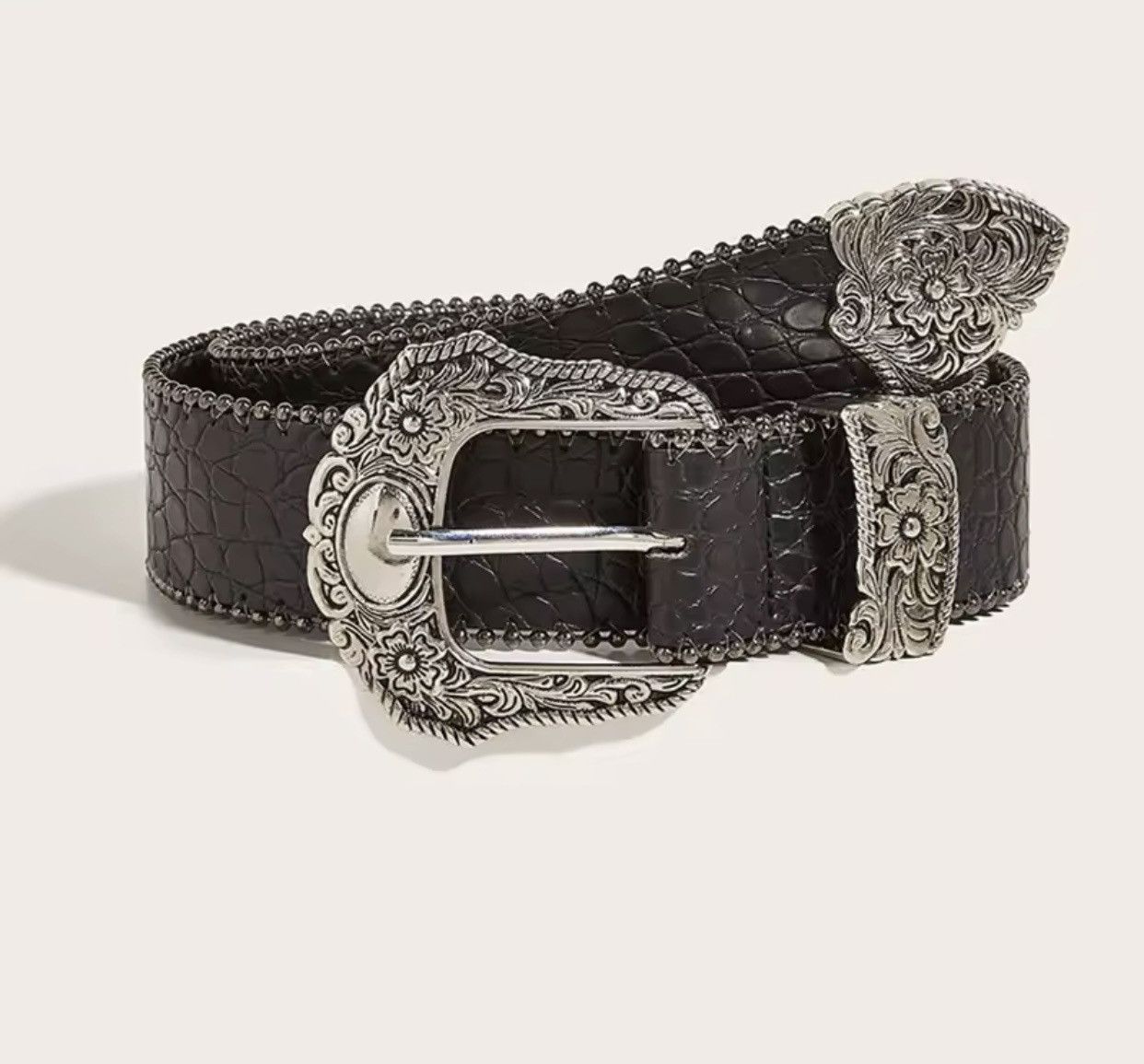 Japanese Brand × Vintage Y2K Gothic Buckle Belt Size ONE SIZE - 1 Thumbnail