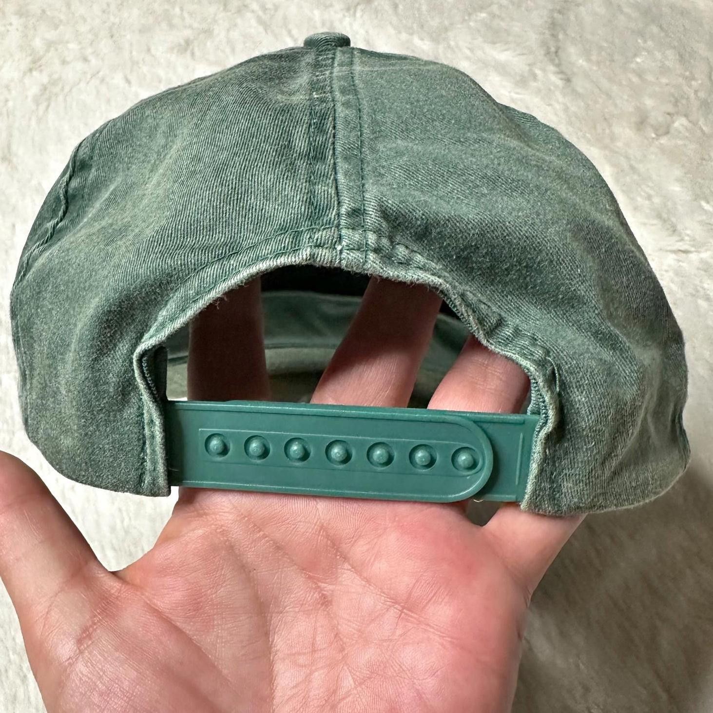 Vintage Ole South Rod Run VIII Vintage Green Adjustable Baseball Cap Size ONE SIZE - 6 Thumbnail