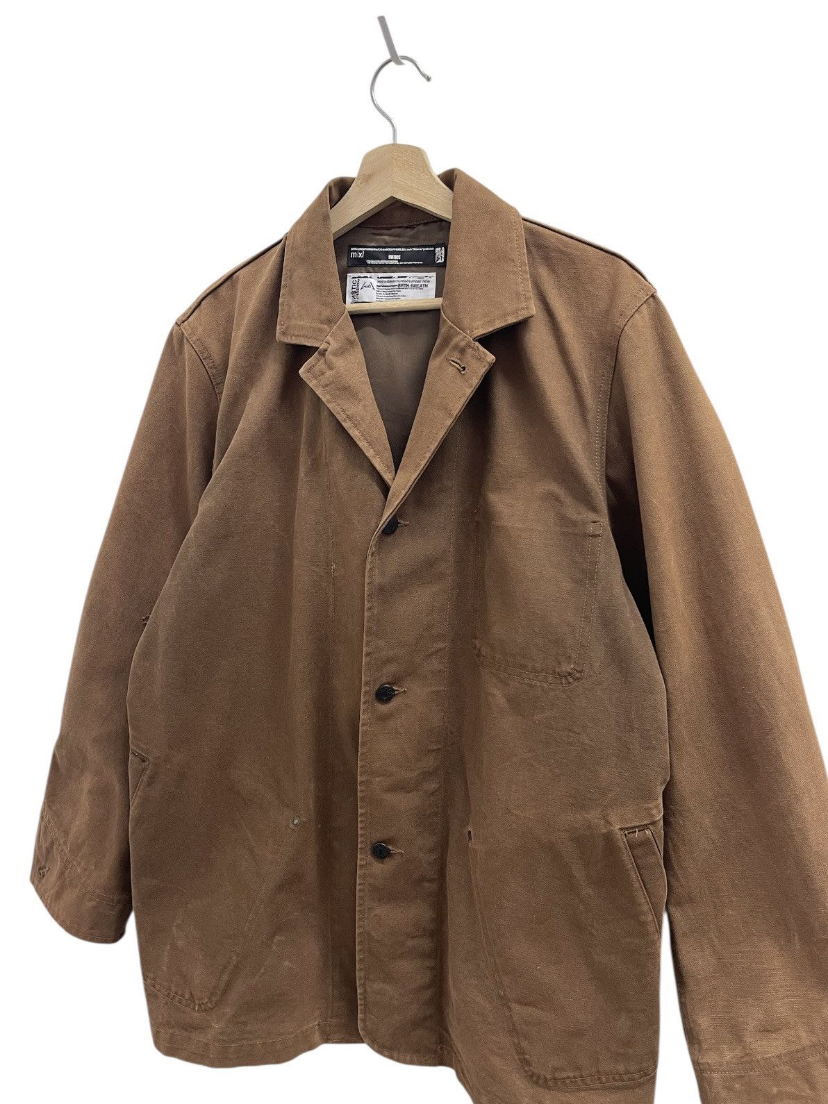 Japanese Brand Japanese Brand Canvas Chore Jacket Size US M / EU 48-50 / 2 - 4 Thumbnail