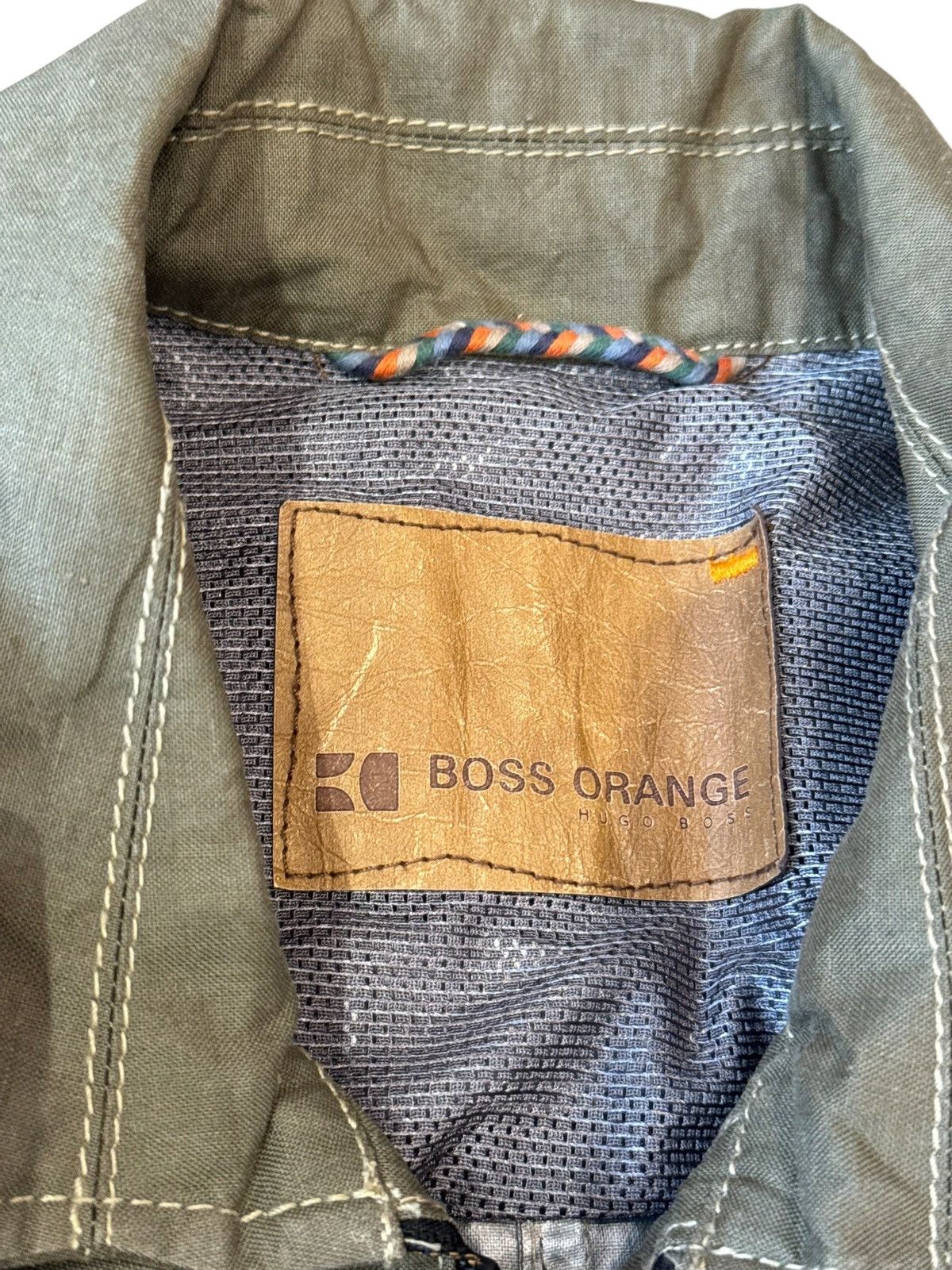 Hugo Boss Hugo Boss Orange Utility Khaki Military Jacket 50 Medium Size US M / EU 48-50 / 2 - 2 Thumbnail
