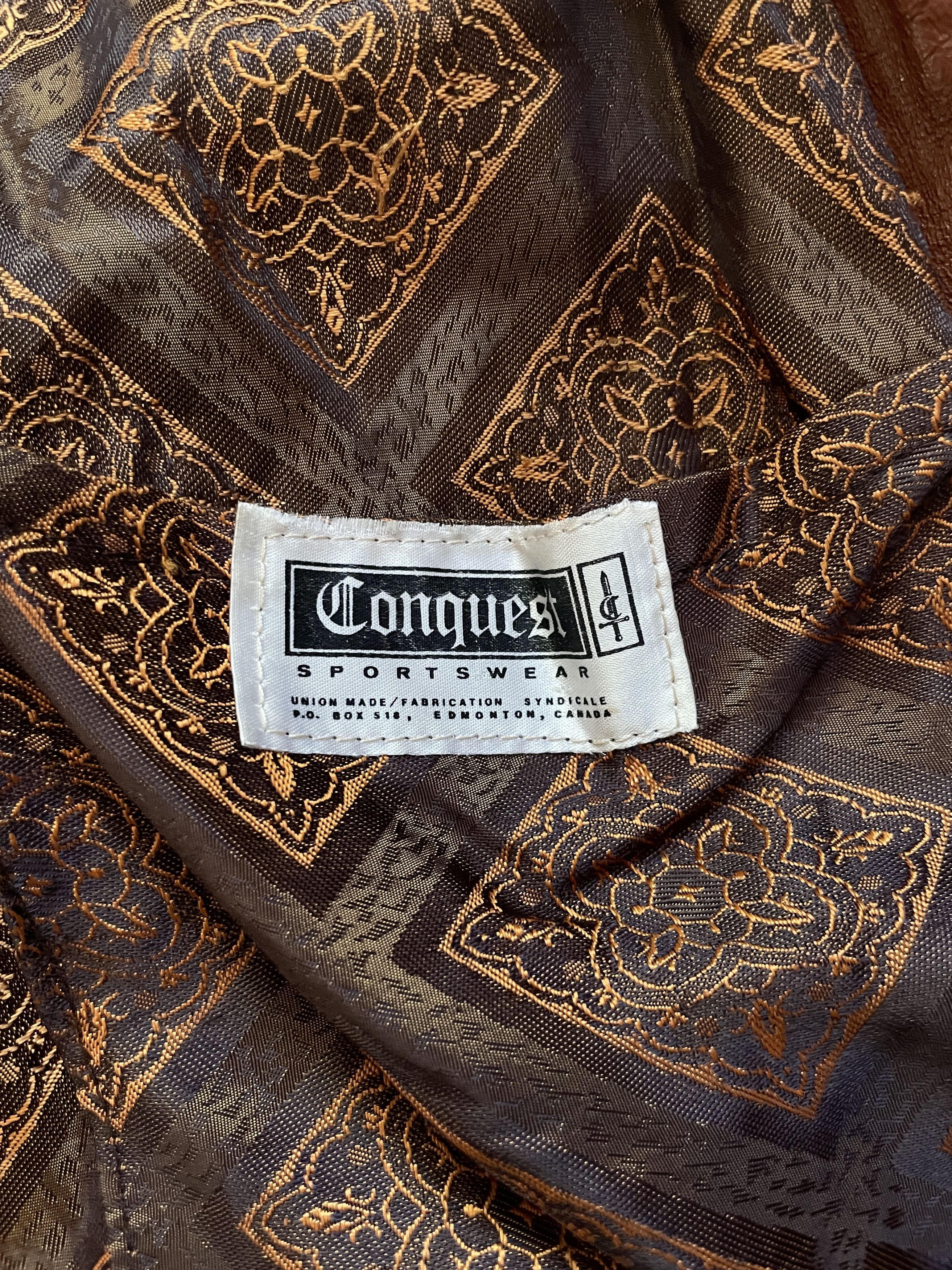 Genuine Leather × Vintage 70s Brown Leather Jacket Size US L / EU 52-54 / 3 - 9 Thumbnail