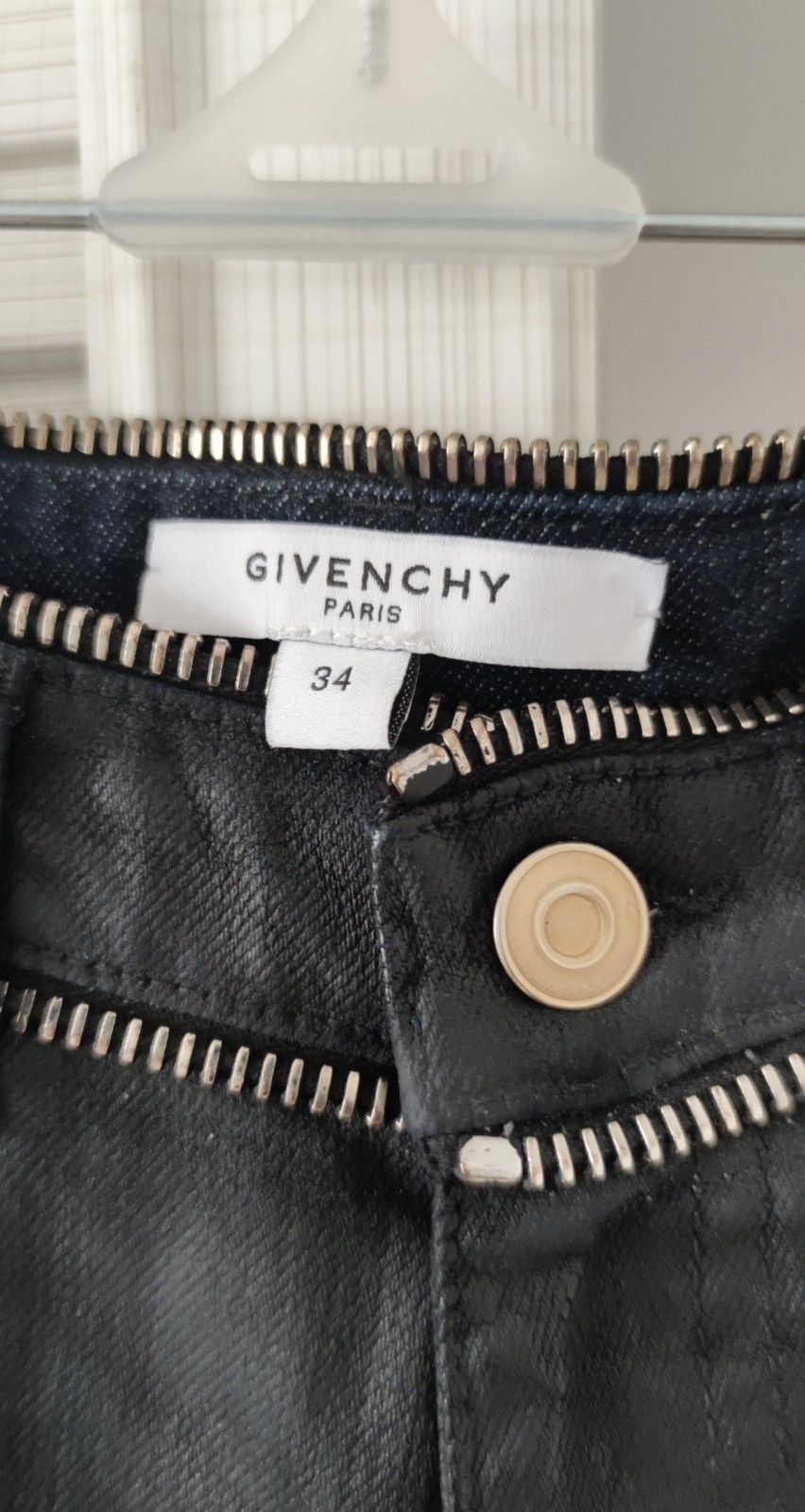 Givenchy Givenchy coated waxed denim jeans Size 34" / US 12 / IT 48 - 6 Thumbnail