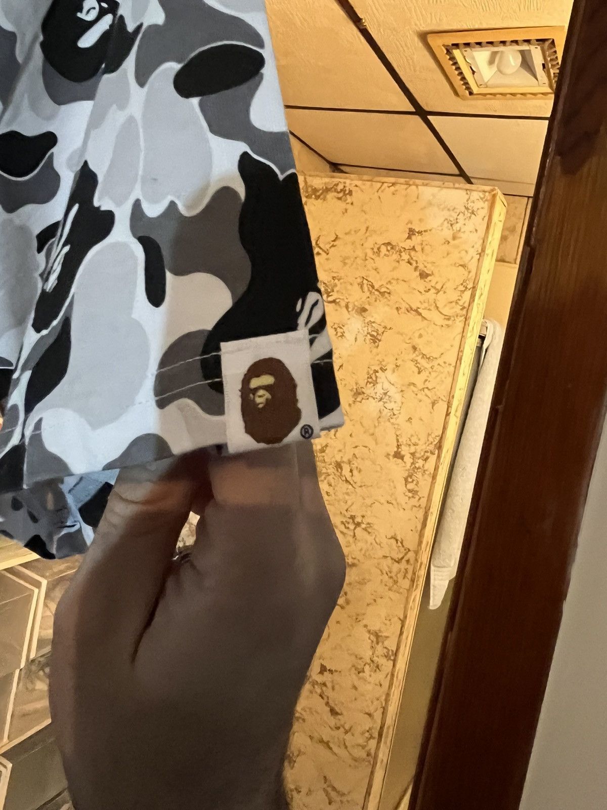Bape BAPE College Camo T-Shirt Size US XL / EU 56 / 4 - 6 Thumbnail