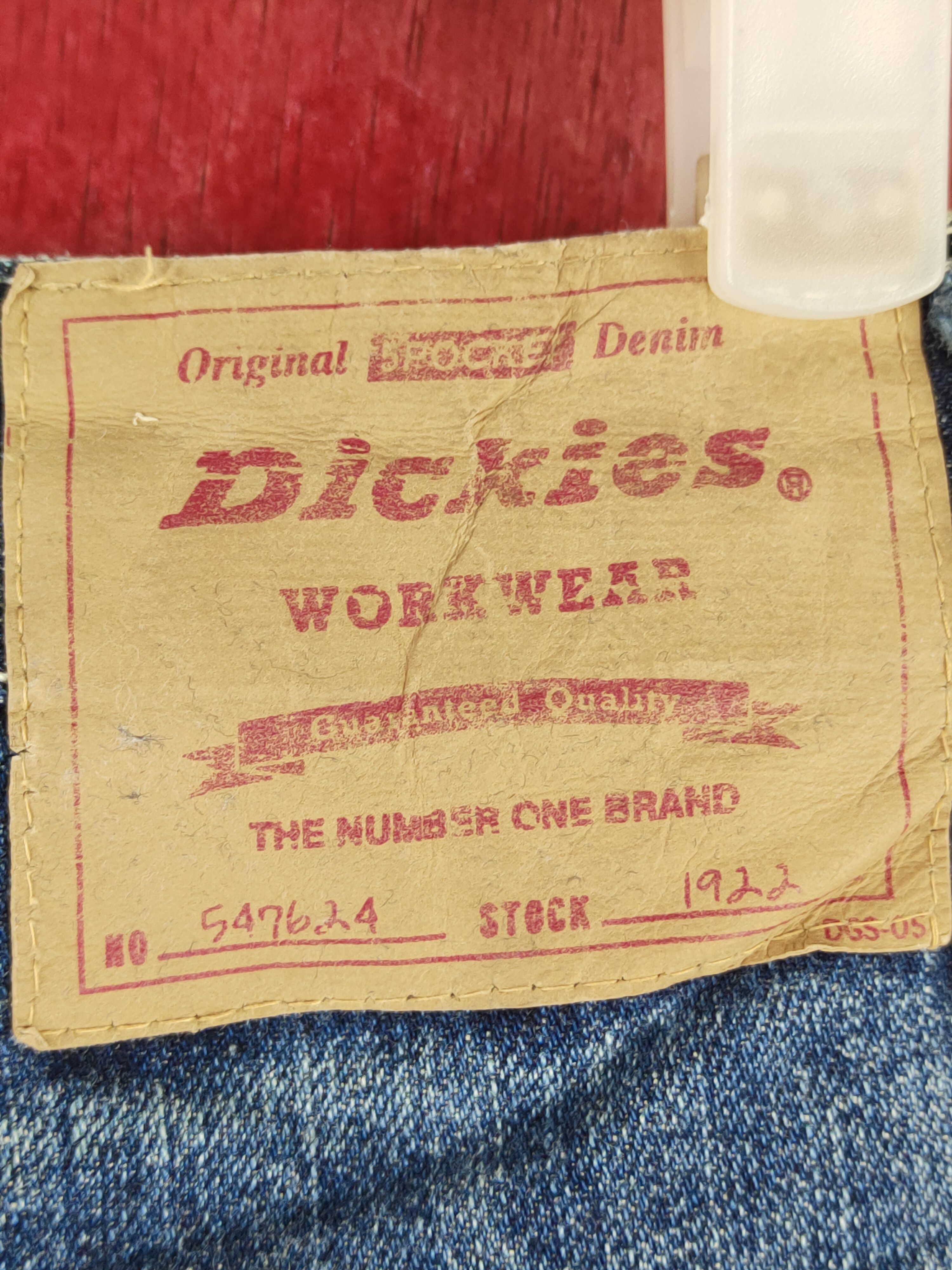 Dickies Dickies Dark Blue Distressed Ripped Jeans #S2365 Size US 30 / EU 46 - 10 Thumbnail